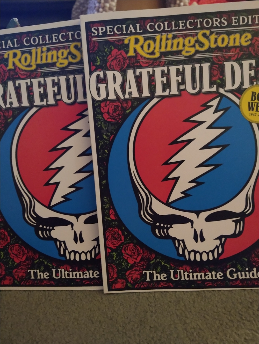 Rolling Stone Grateful Dead Special Collectors Edition - Blue & Red Cover